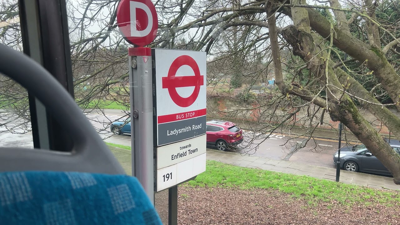 Ride on an Arriva DW bus on route 191 on 11th January 2022