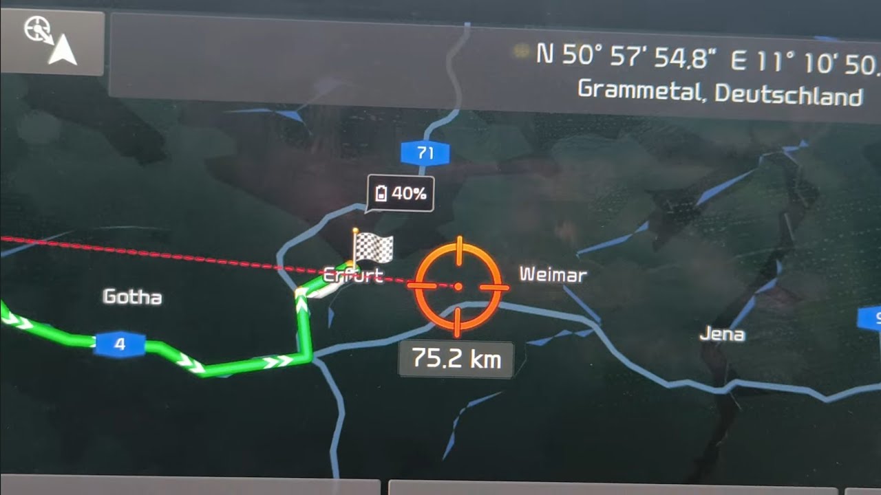 Intelligente Routen/Lade - Planung im NAVI - Aber stimmen die angegebenen Werte?|Test|Kia EV6|E-Auto