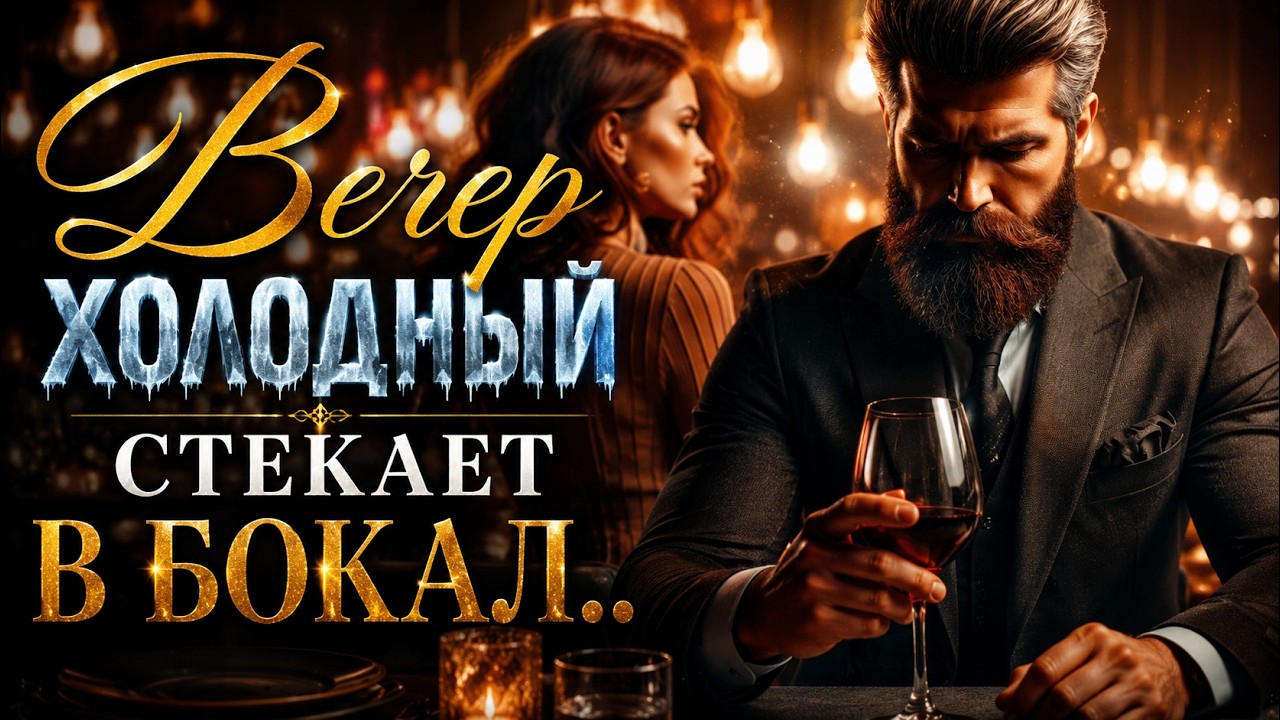 Вечер холодный стекает в бокал..
