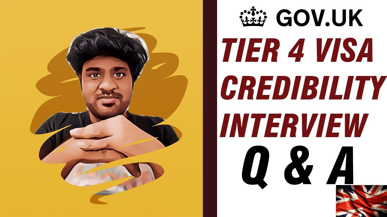UK TIER 4 Visa Credibility Interview | Tip for attending the interview | Sample Q&A | English