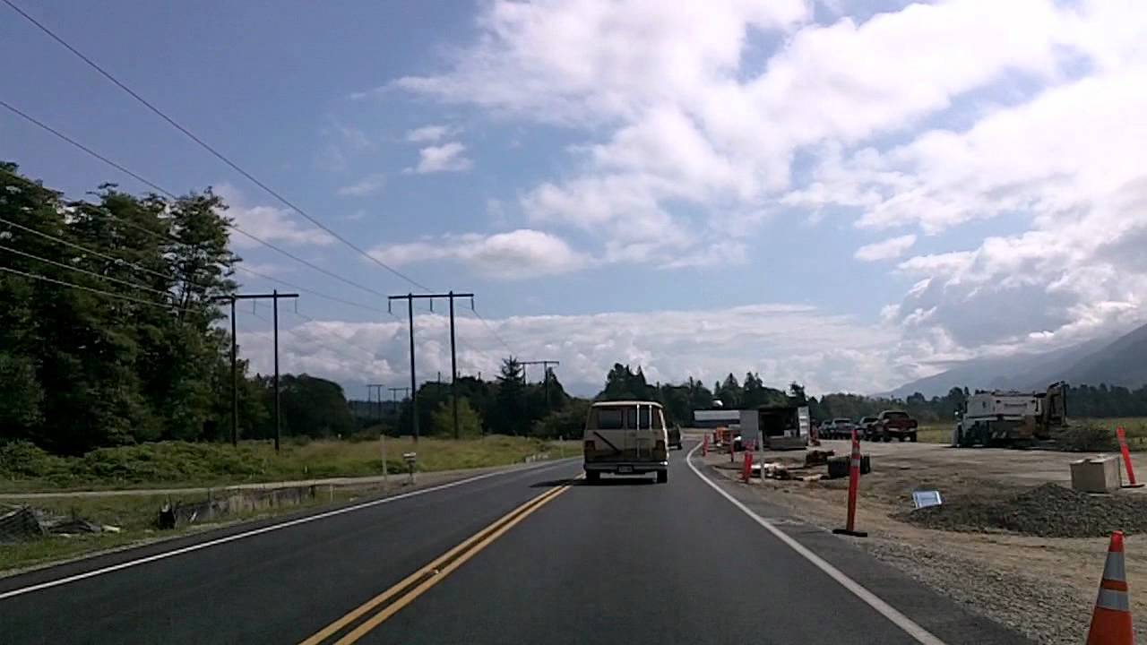 Driving through Burlington, Sedro Wooley, and Concrete, Washington