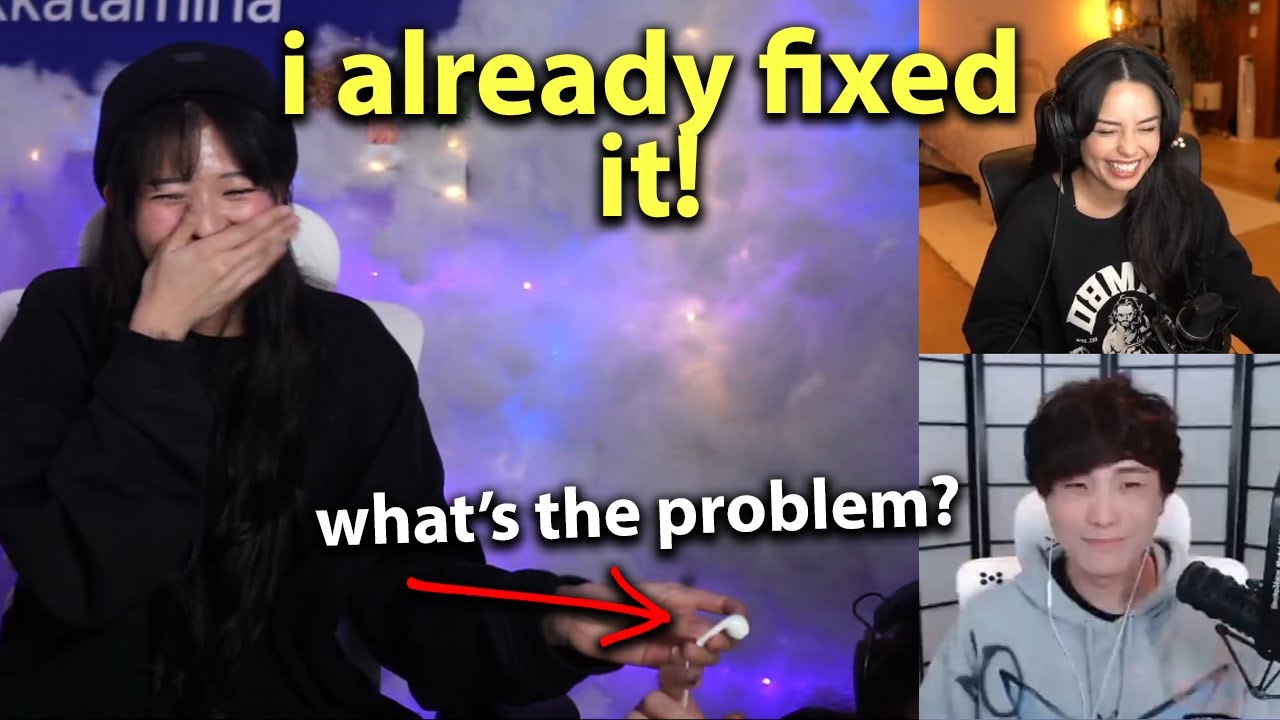 Miyoung Breaks Her Computer for Tech Fuslie To Fix
