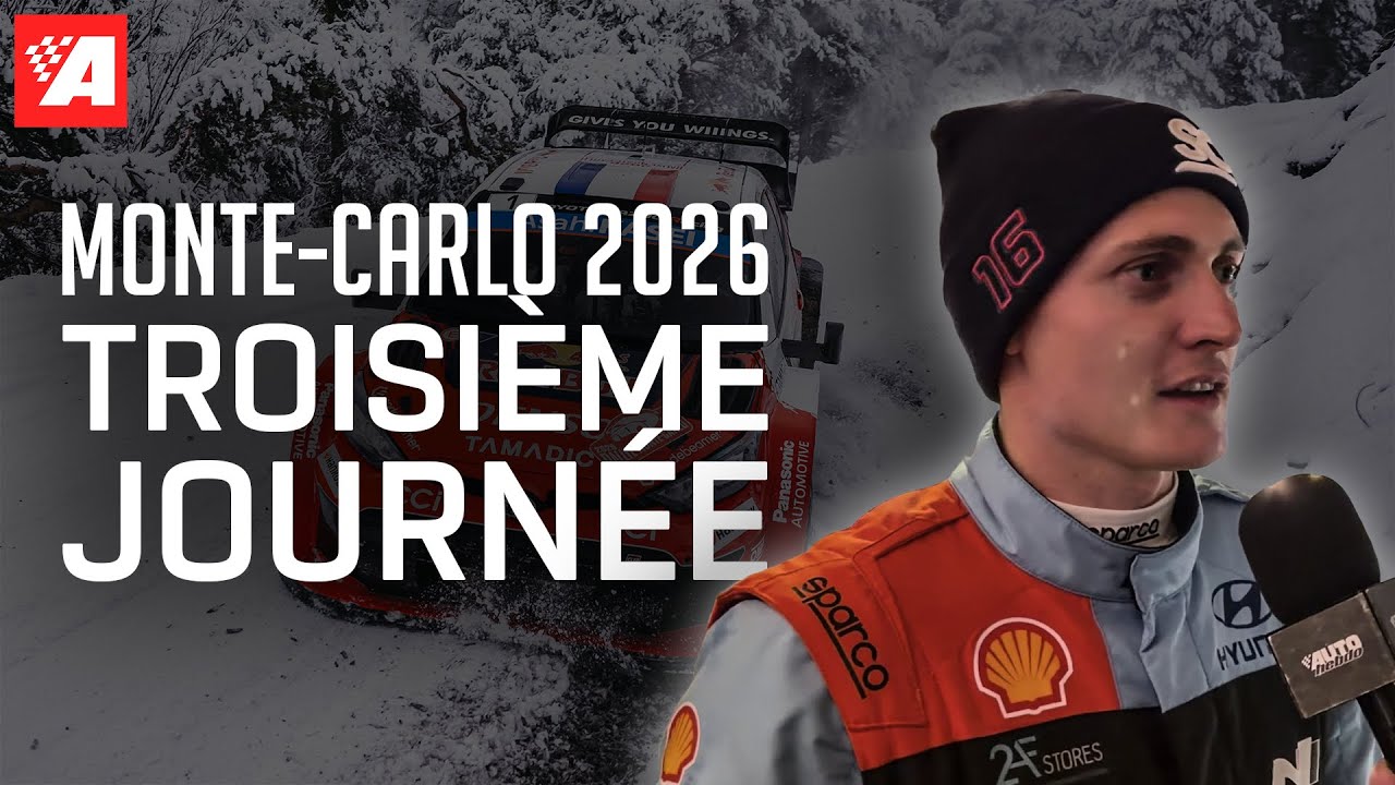 Rallye Monte-Carlo 2026 : Le résumé de la troisième journée !