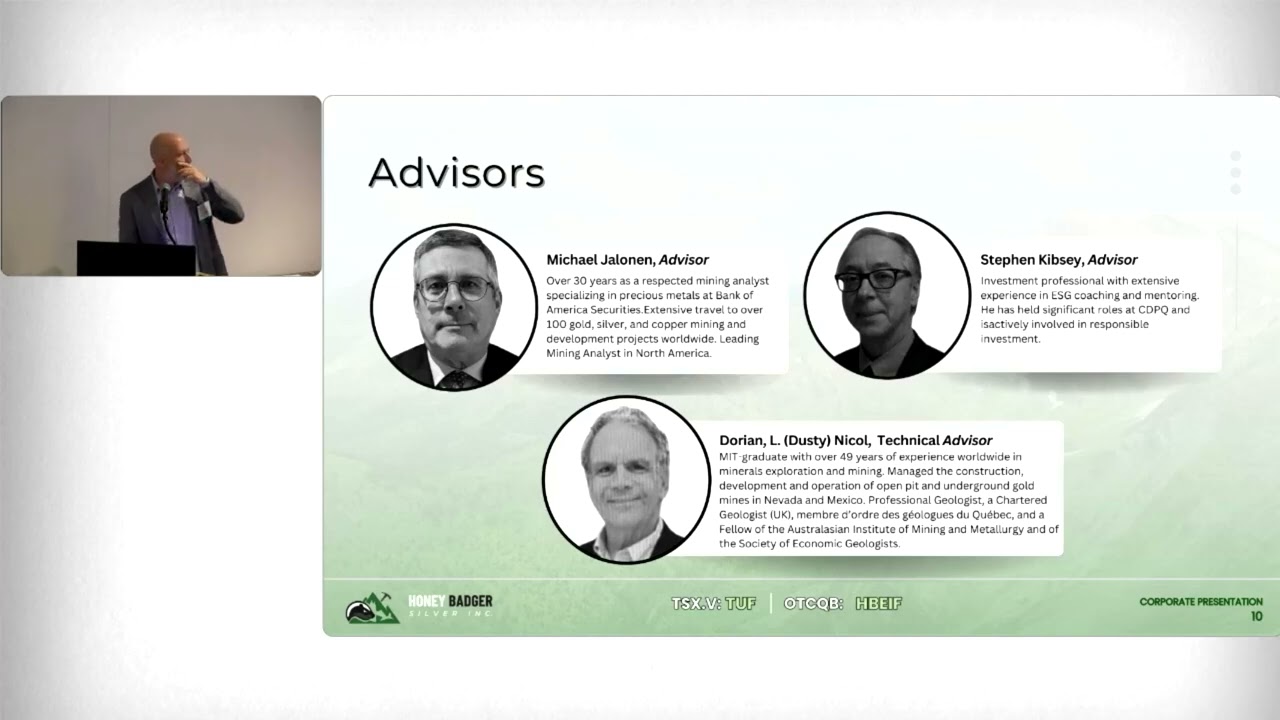 Honey Badger Silver Inc. (OTCQB: HBEIF | TSXV: TUF): Virtual Investor Conferences