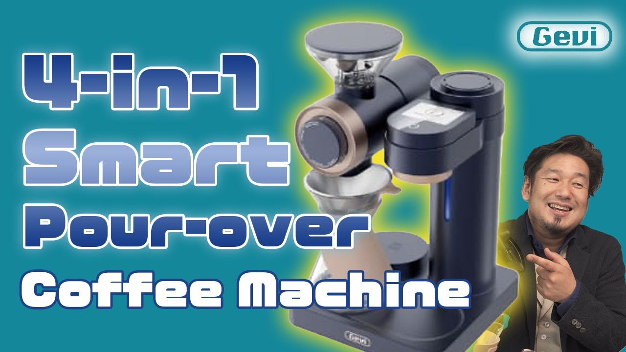 【Gevi】あなた好みに調整できちゃう未来の全自動コーヒーメーカーがすごすぎた！【Brewer, Grinder, Scales, Kettle】