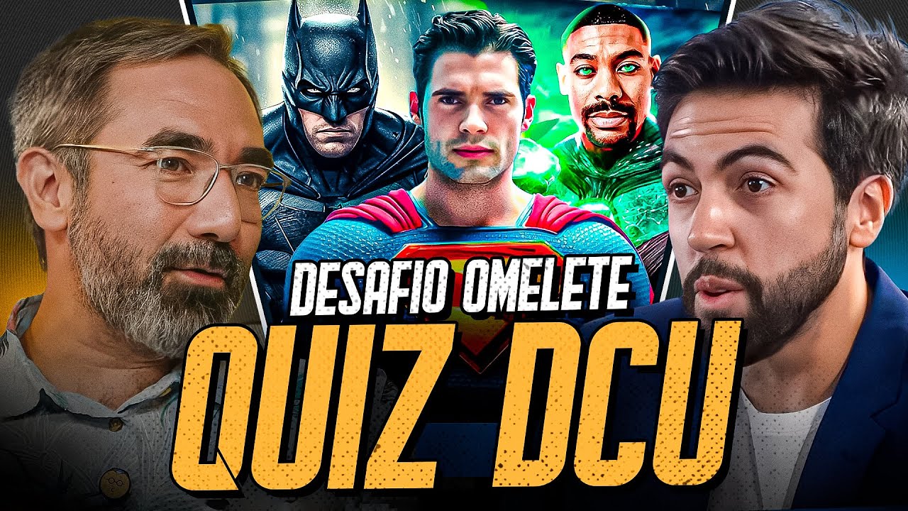 DESAFIAMOS O DONO DO OMELETE: QUIZ DCU ft MARCELO FORLANI