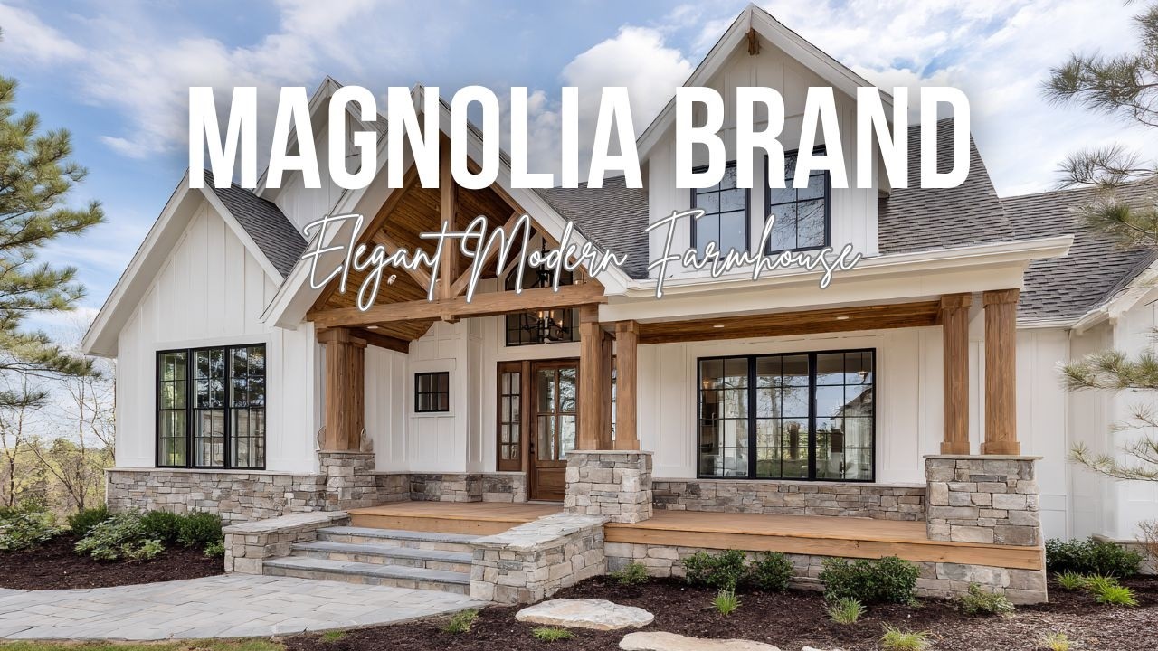 Elegant Modern Farmhouse Inspired by Magnolia Brand and Contemporary American Livingnit