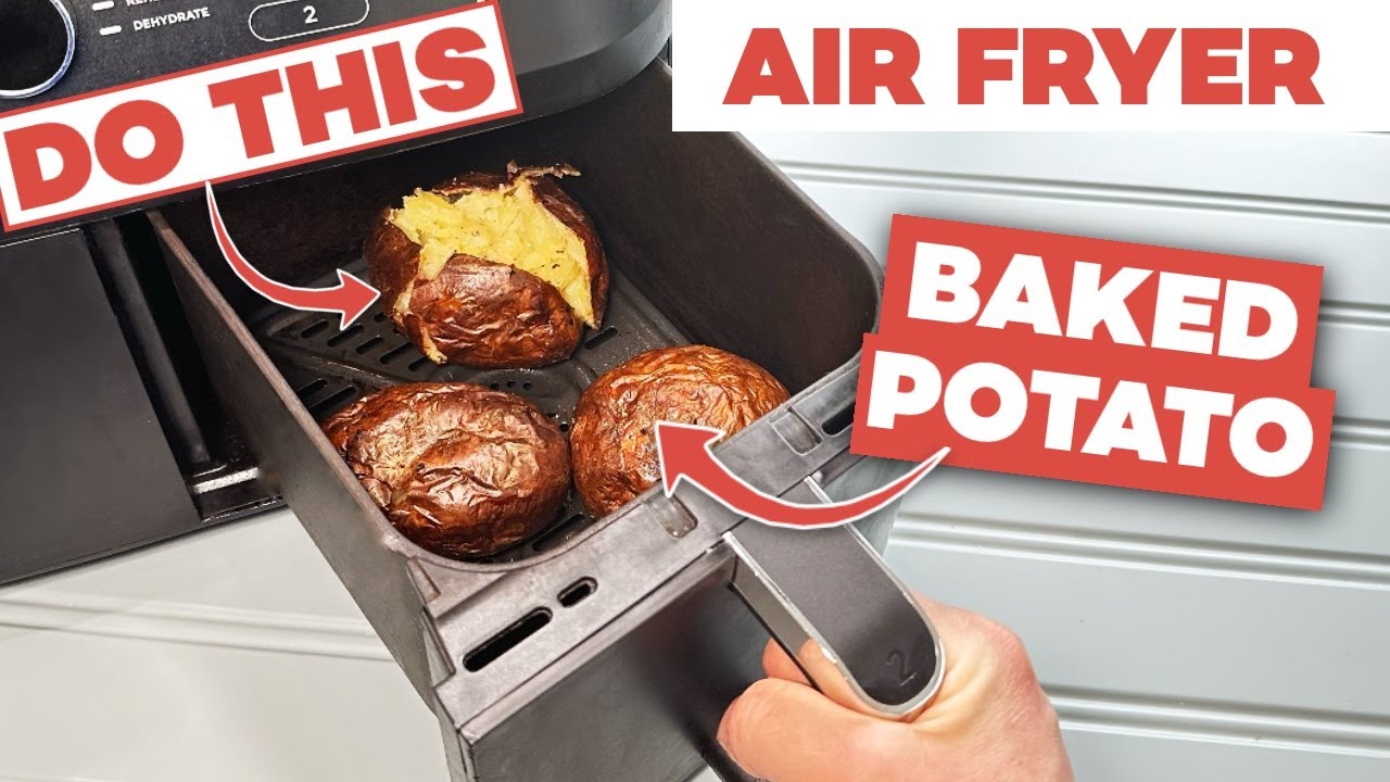 Air Fryer Baked Potatoes