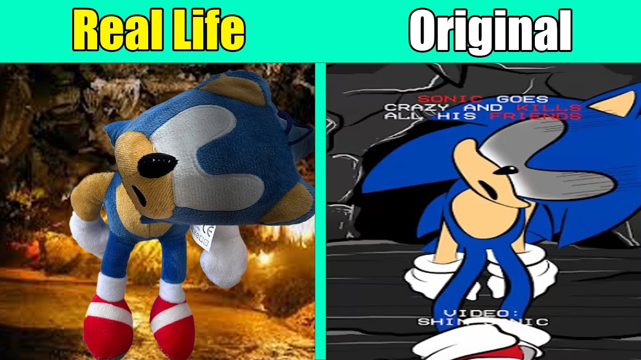 Shin Sonic killer his friend - Sonic The Hedgehog 3 Animation | Sonic Original vs Plush Toys