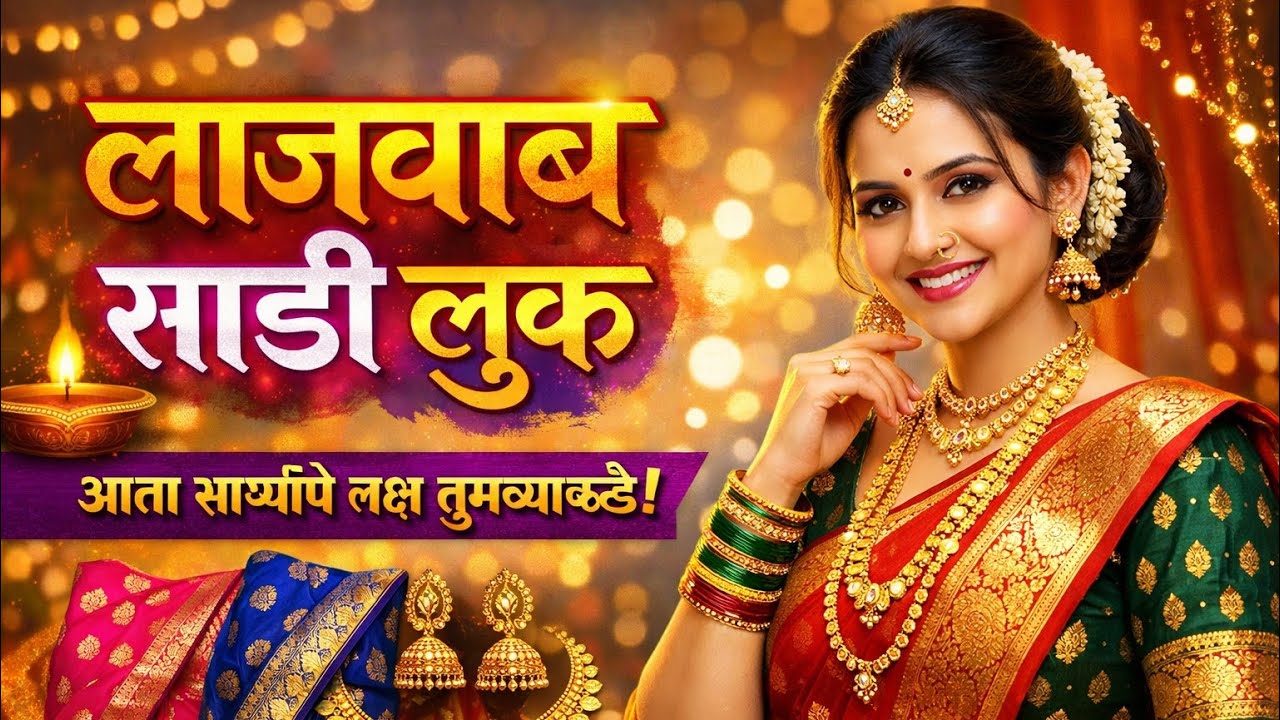 Printed  खास मराठी साडी  | Perfect printef Sarees Look,Surat Saree Wholsale market 