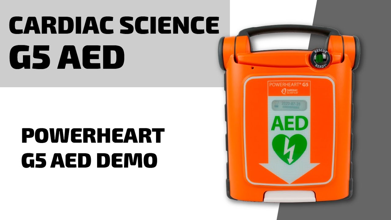 Powerheart G5 AED Demo Video