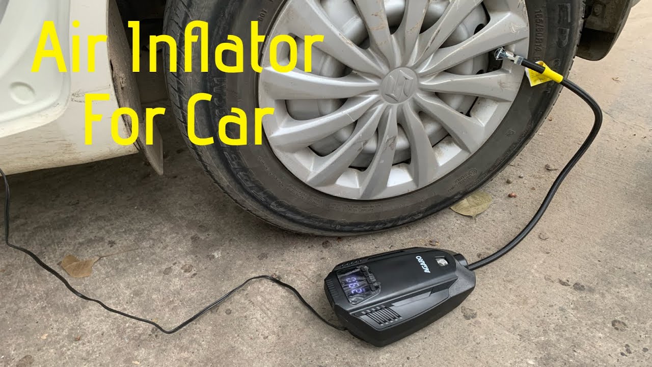 Air Inflator for car complete information ( कहीं पर टायर मैं कैसे हवा भरे) #tyreinflator 