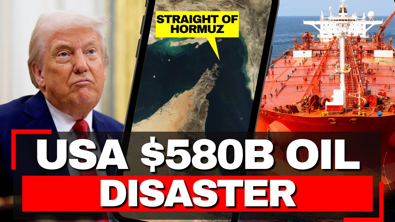 Iran CLOSES Strait of Hormuz - Europe ESCAPES as USA Faces $580B Oil CATASTROPHE