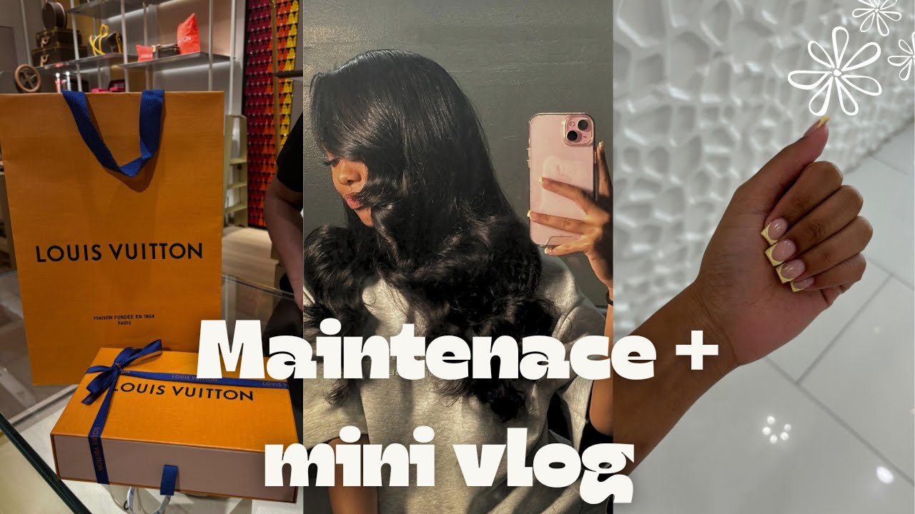 Maintence + Mini Vlog | Shopping,Dates,Reset !