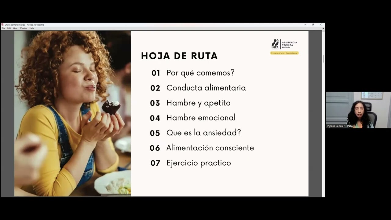 Webinar Comer sin Culpa ‐ Alimentación consciente y ansiedad