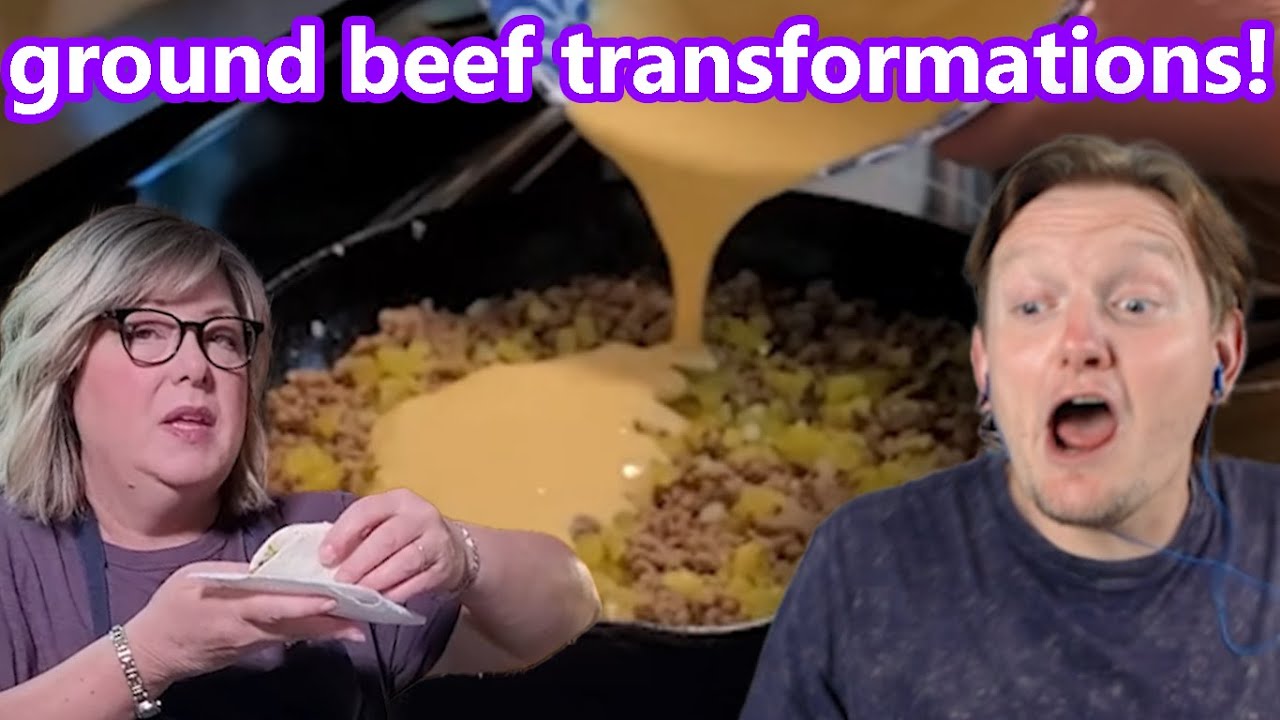 this youtuber TRANSFORMS ground beef in amazing ways 😯