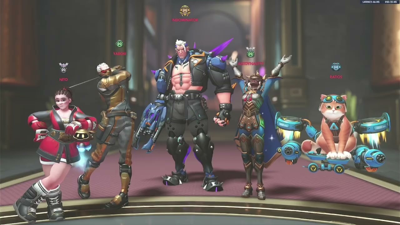 A painful solo queue experience in overwatch 