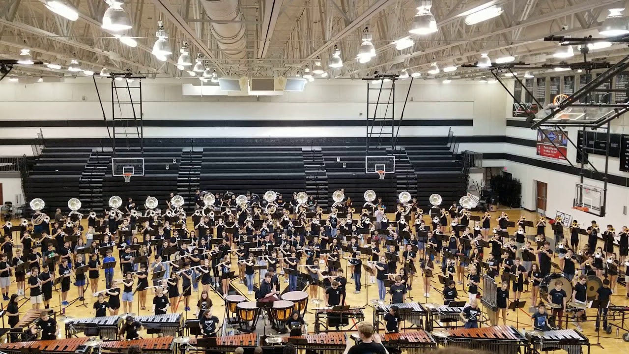Vandegrift marching band 2019 - 2020 pre-show