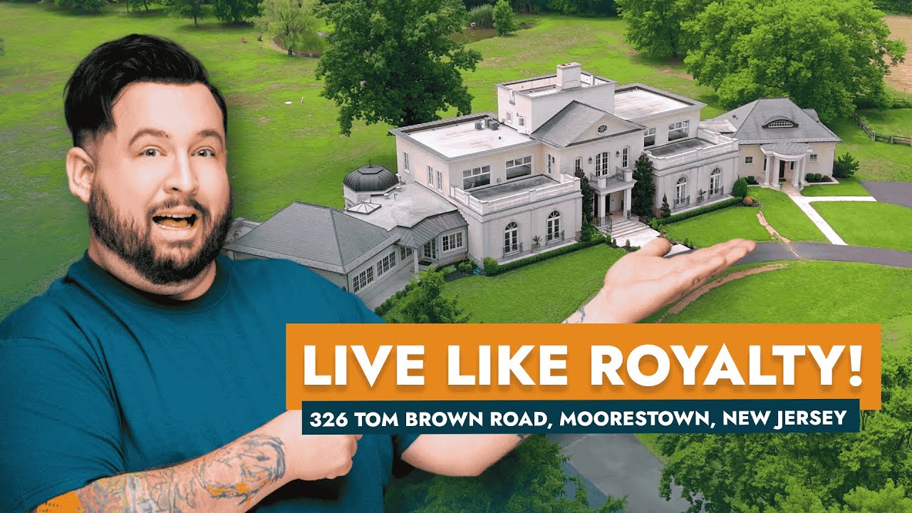 Ultimate Royalty Experience: $5.5M Estate Tour at 326 Tom Brown Road, Moorestown NJ