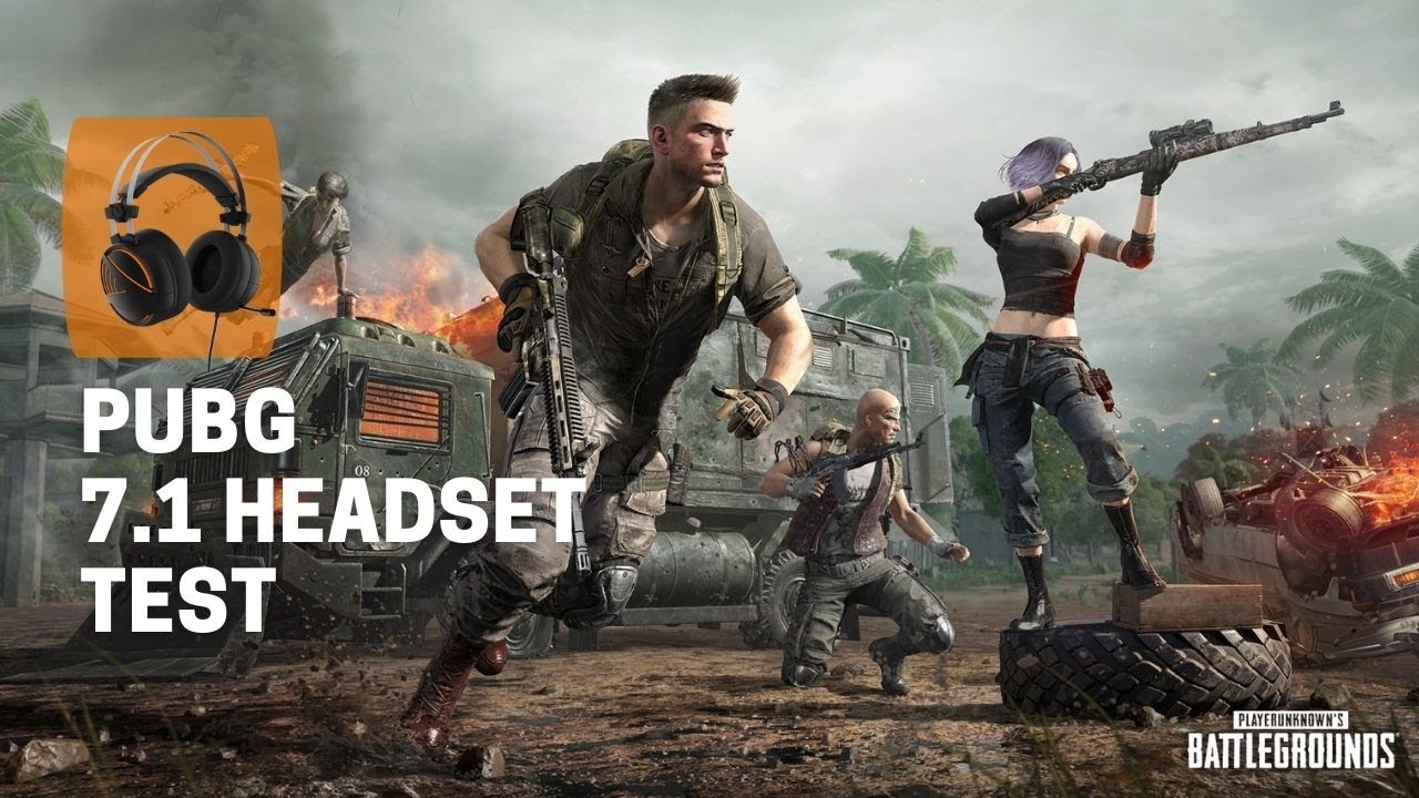 PUBG 7.1 Headset Test