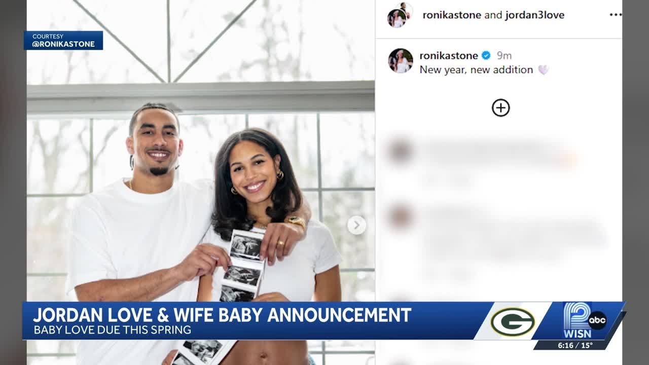 Baby Love! Packers quarterback Jordan Love & wife reveal pregnancy on social media