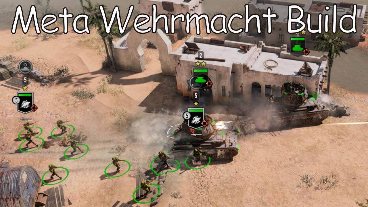 Company of Heroes 3 - Wehrmacht 4v4 - Meta Wehrmacht Build