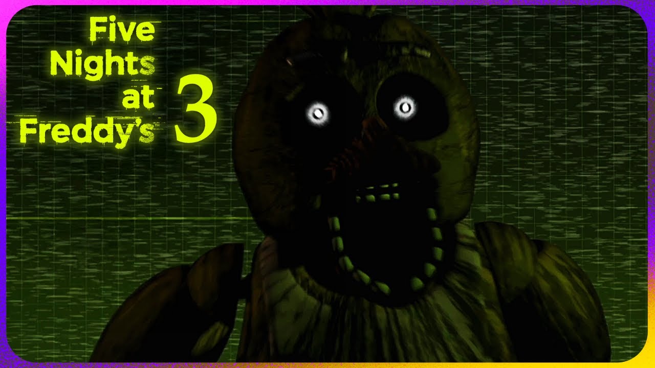 NIGHTMARE MODE | Five Nights at Freddys 3 [Part 4]