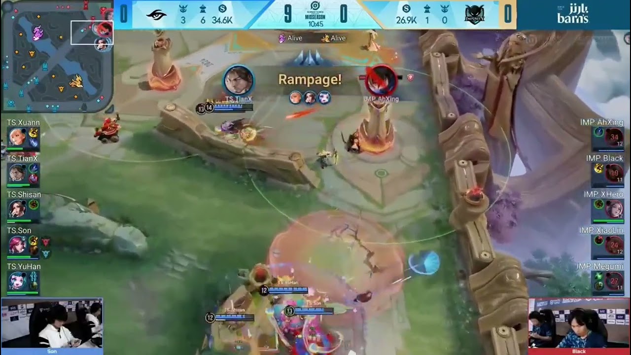Team Secret 1-0 Impunity | HoK x EWC Group Stage Day 1
