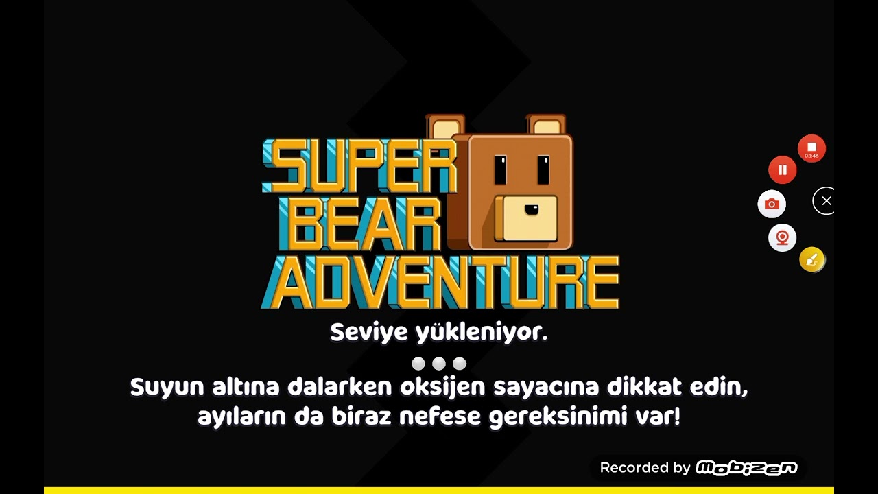 Sınıf arkadaşım nefes ile süper bear advantur da bağlandık. 