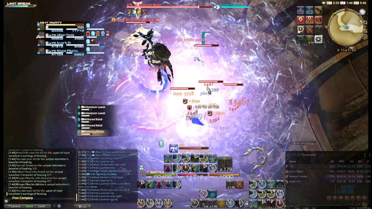 Saint Mocianne's Arboretum (Hard) - WHM POV - No GCD Healing