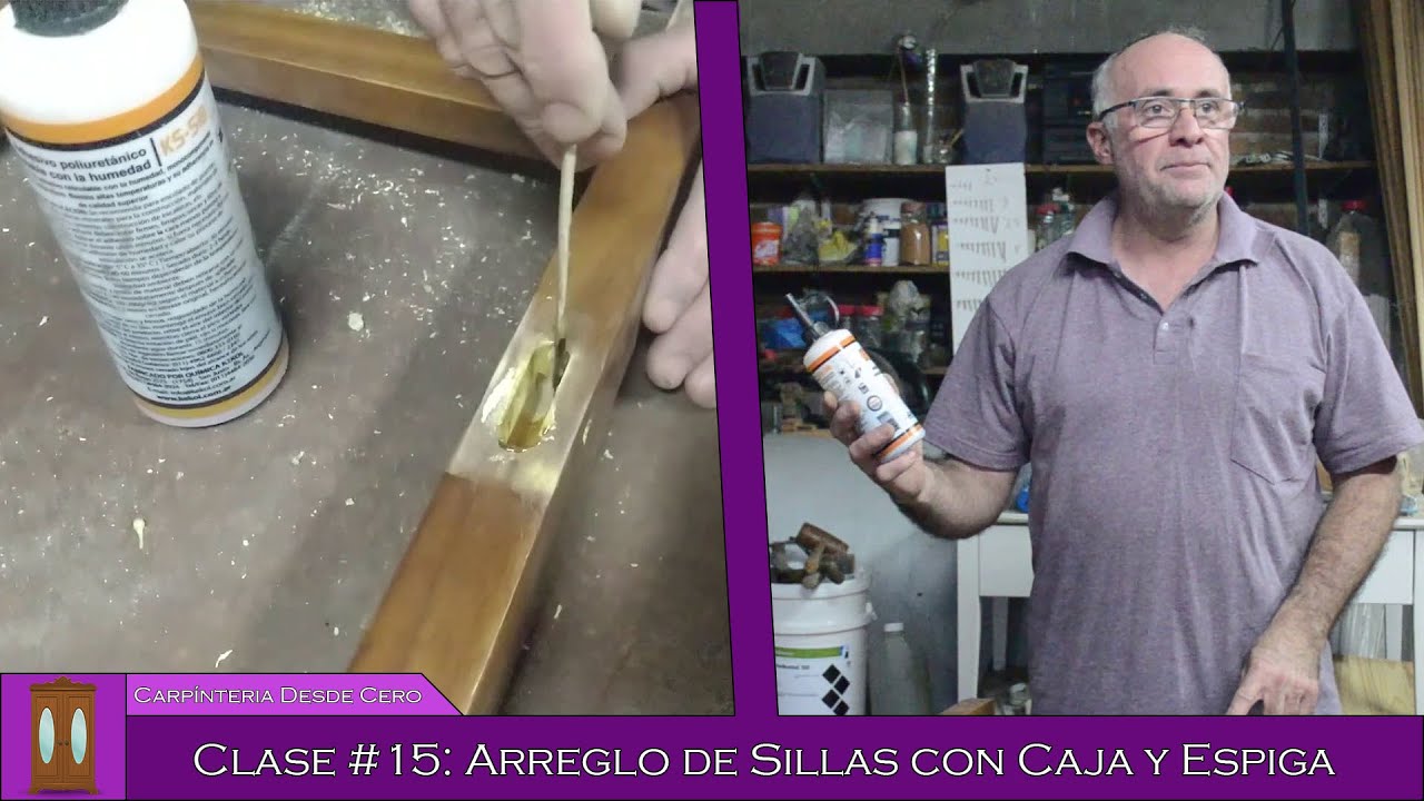 Reparación de Sillas parte 2: Caja y Espiga 🪑🛠🧤