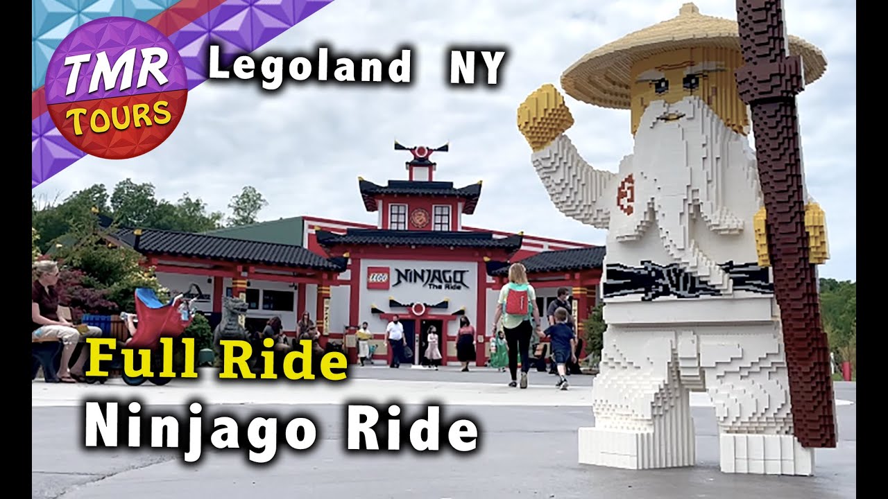 Ninjago Ride | Legoland New York | FULL RIDE
