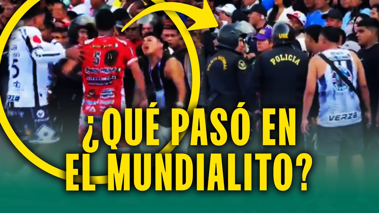 ¿La primera vez que se cancela? Mundialito de 'El Porvenir' suspendido tras pelea con hincha