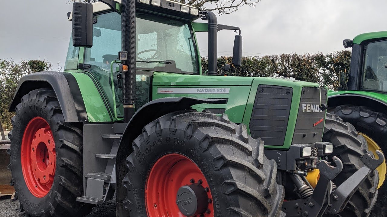 FENDT FAVORIT 824 DYNO TEST MAN engine impressive low rpm