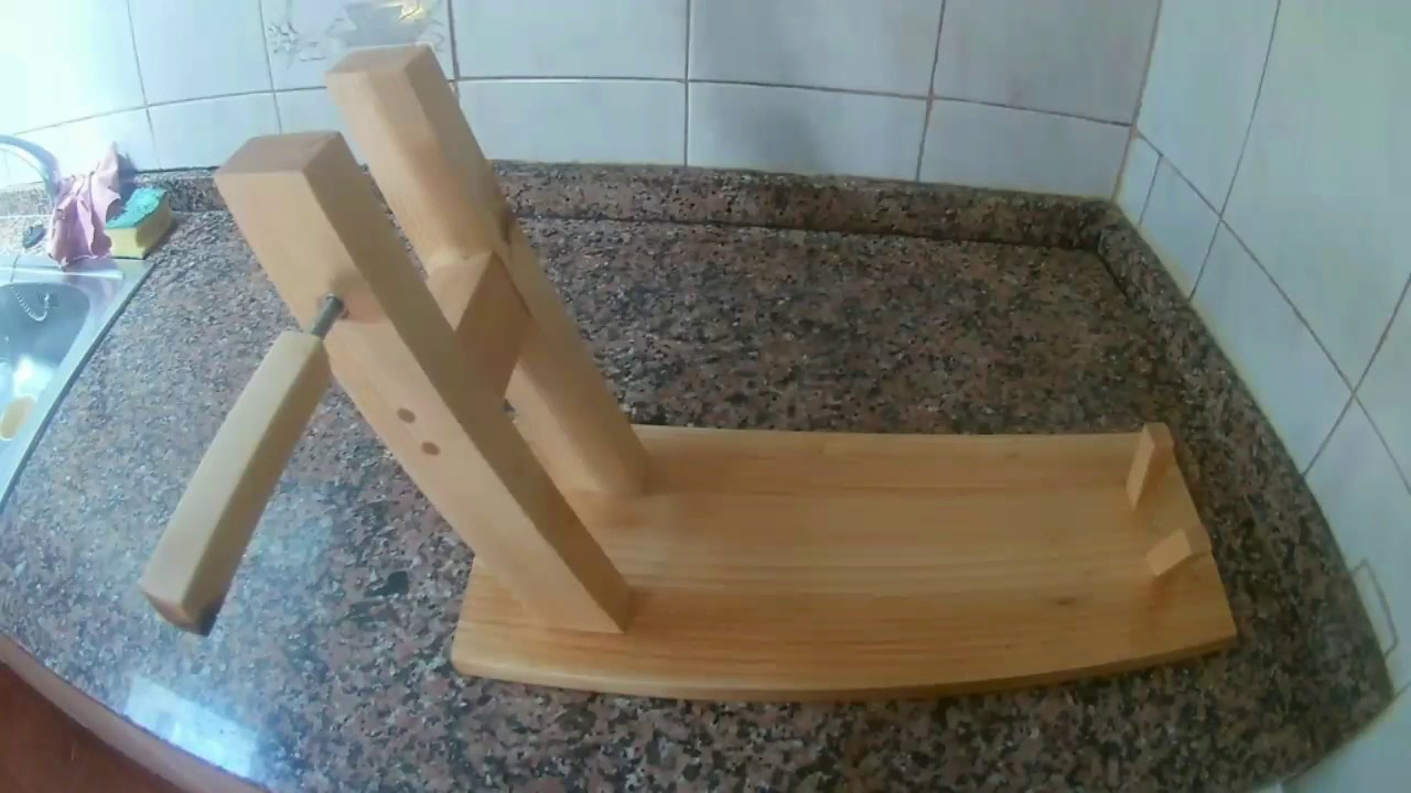 Como hacer un jamonero