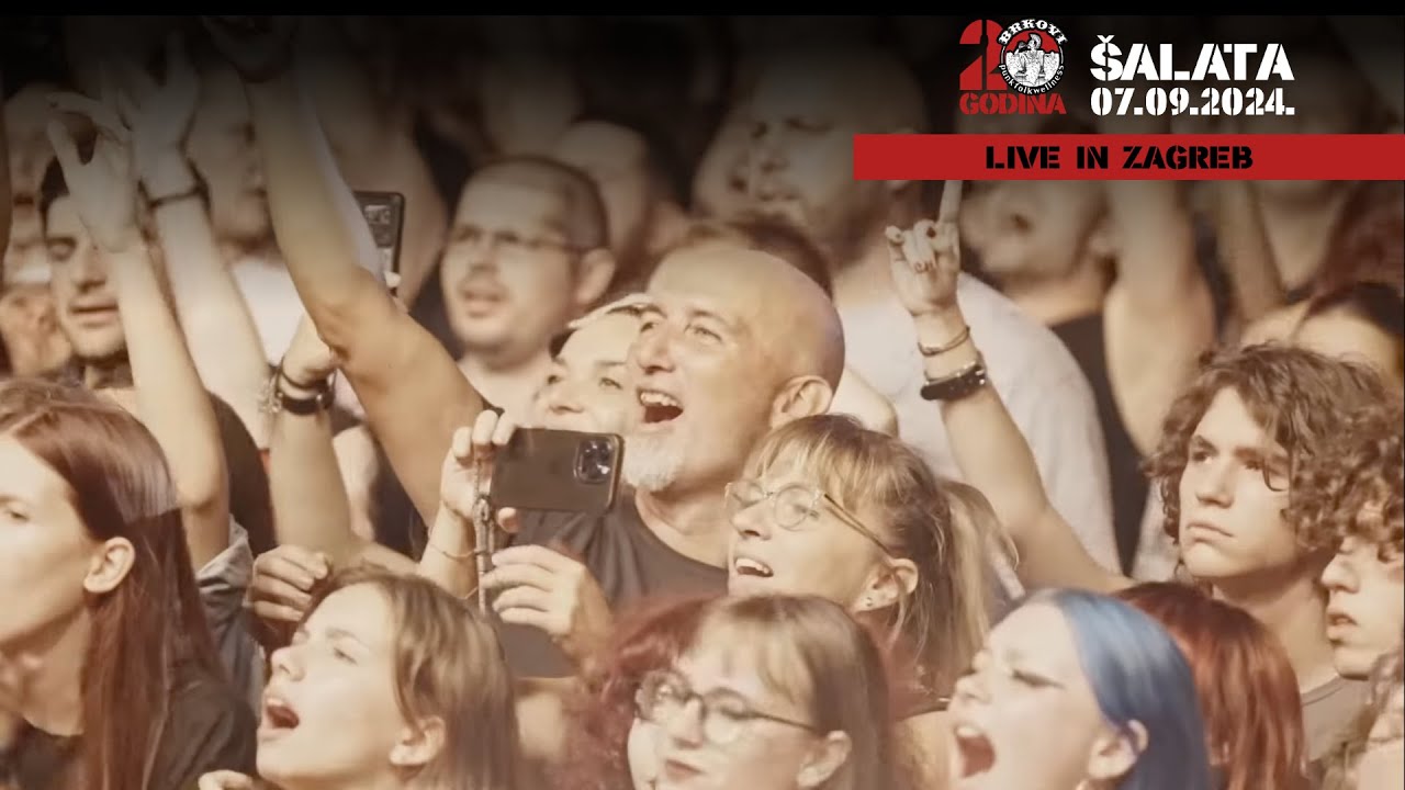 Brkovi - Balkan star - Live in Zagreb - Official