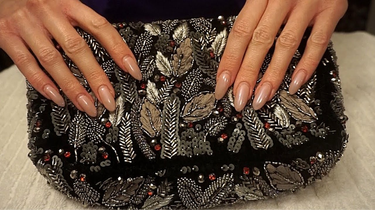 ASMR Scratching on Textured Bags & Wallets