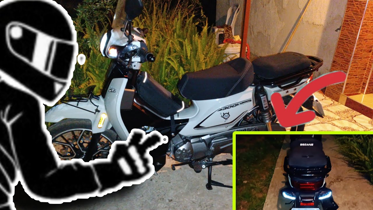 دراجة نارية اكثر مبيعاً في المغرب Bécane Super cub 300 🛵 موديل 2025 بيكان سوبر كيب 300 |  فيتاس