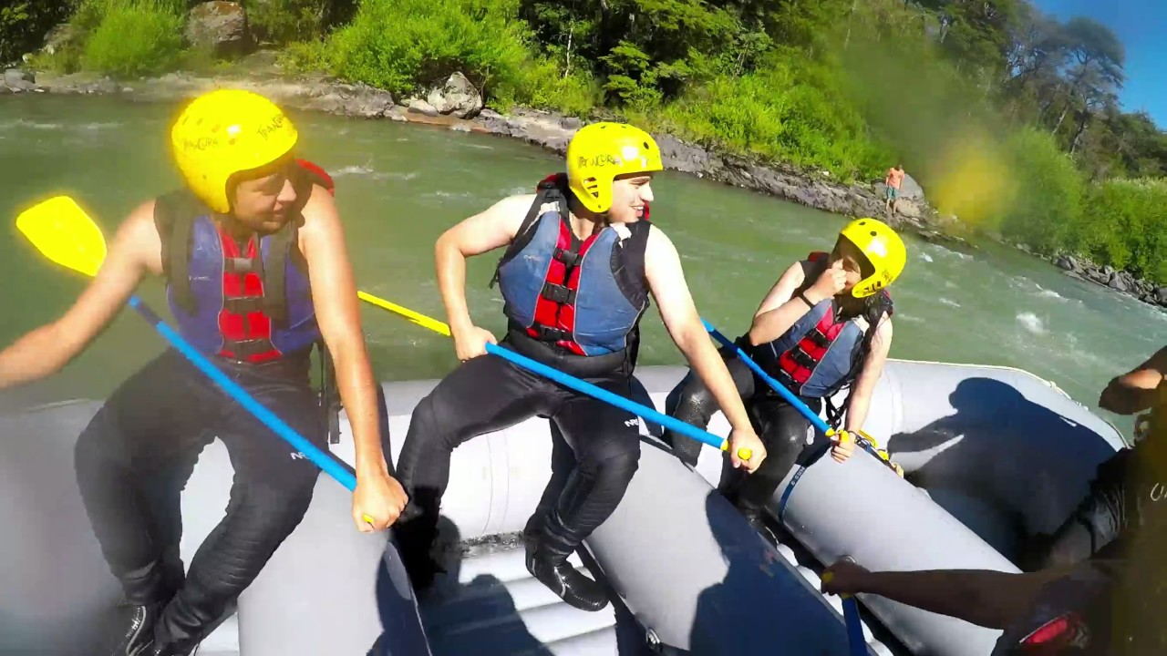 Rafting Rio trancura alto, Pucon Chile (GoPro HERO5 Black)