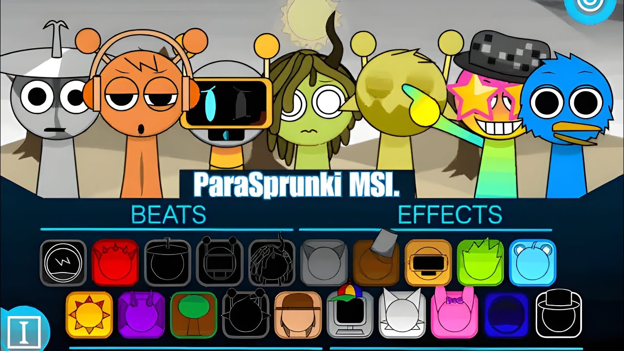 I Tried ParaSprunki MSI in Normal Mode and It’s a Glitch Tech Fever Dream ⚡🎧
