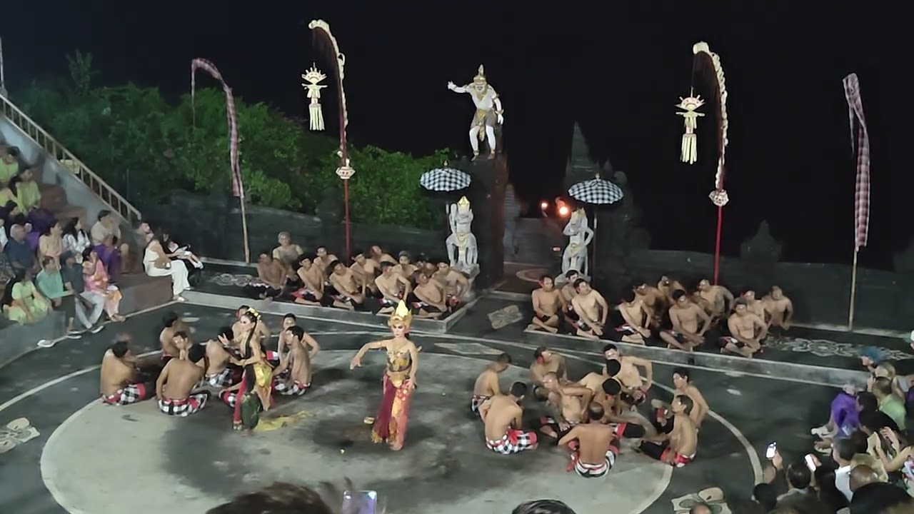 Kecak Dance | Uluwatu Temple | Bali. Indonesia | Depiction of Ramayana