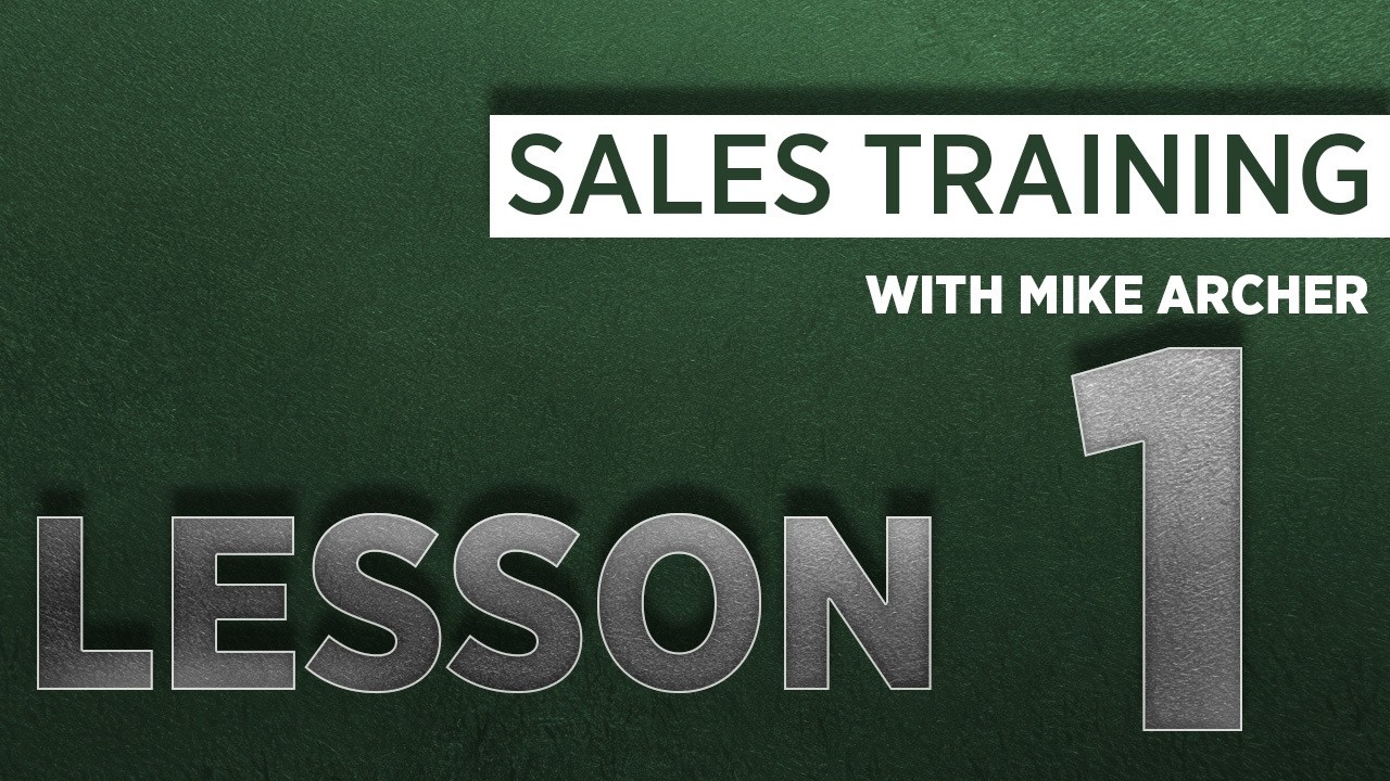 #1 Sales Certification Course w/ Mike