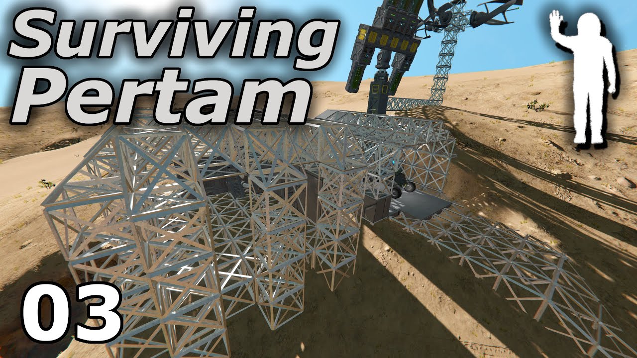 Surviving Pertam E03 - Apex Survival - Tracking Algae Farm, Large Refinery, Drone Attack