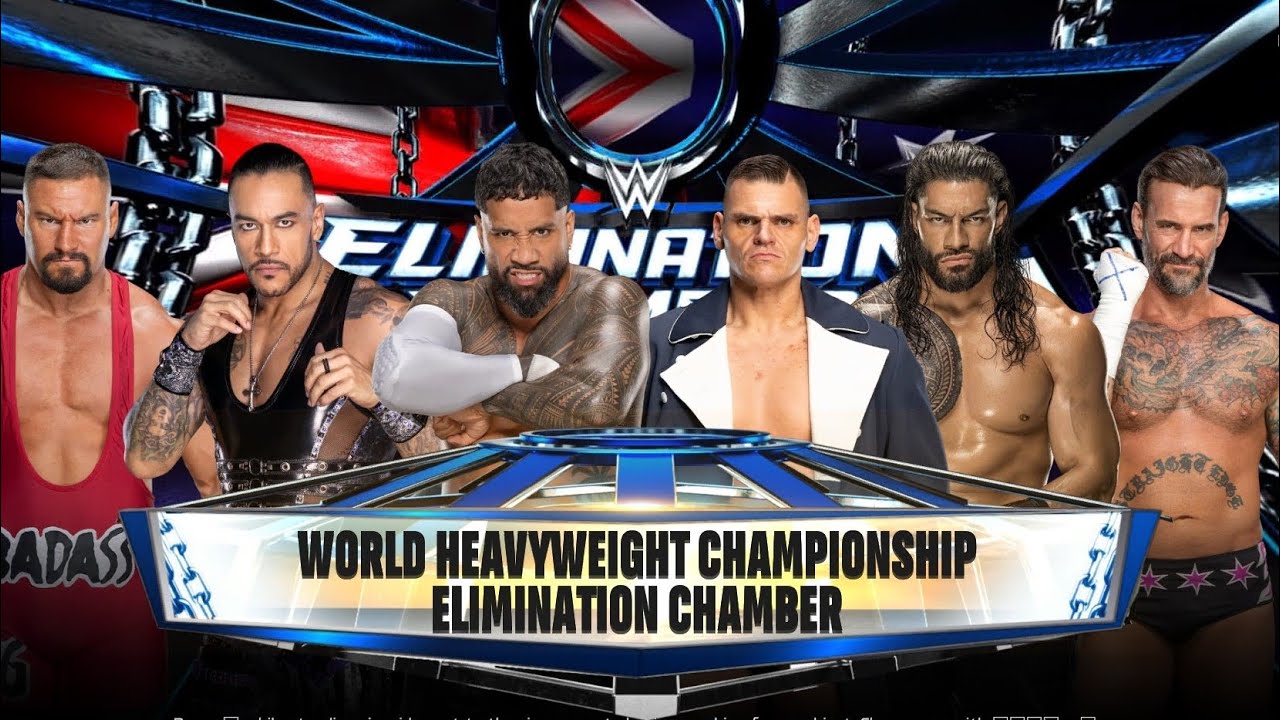 Roman Reigns vs Bron Breakker vs CM Punk  Gunther, WWE Elimination Chamber 2026 | WWE 2k25 Gameplay