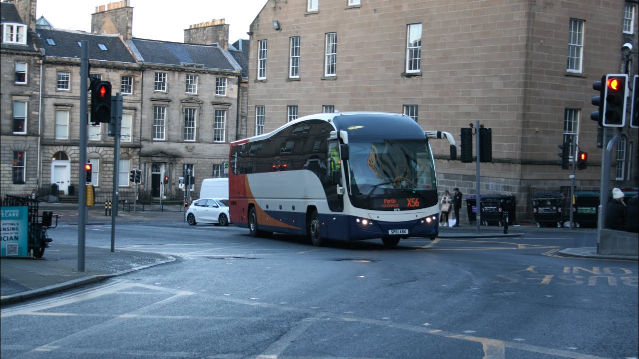 Buses at Edinburgh Bus Station 22/12/2025