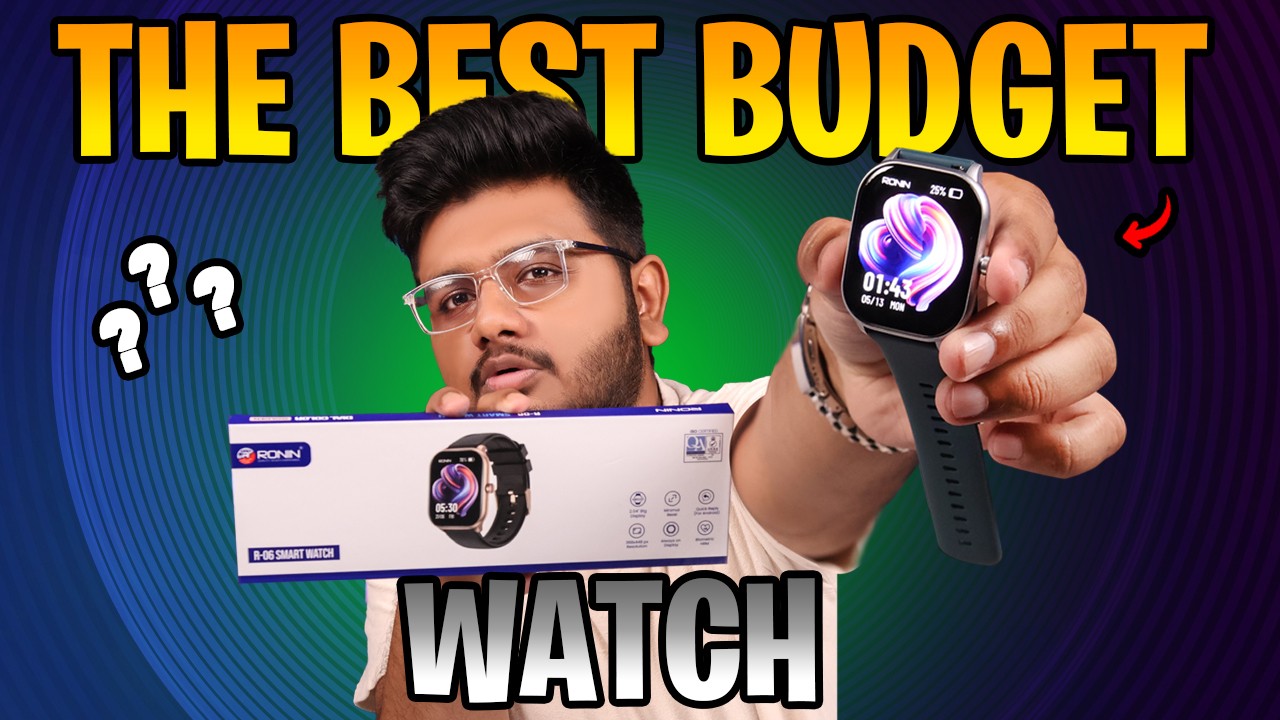 Quad Curved Panel Amoled Smartwatch With Games !!