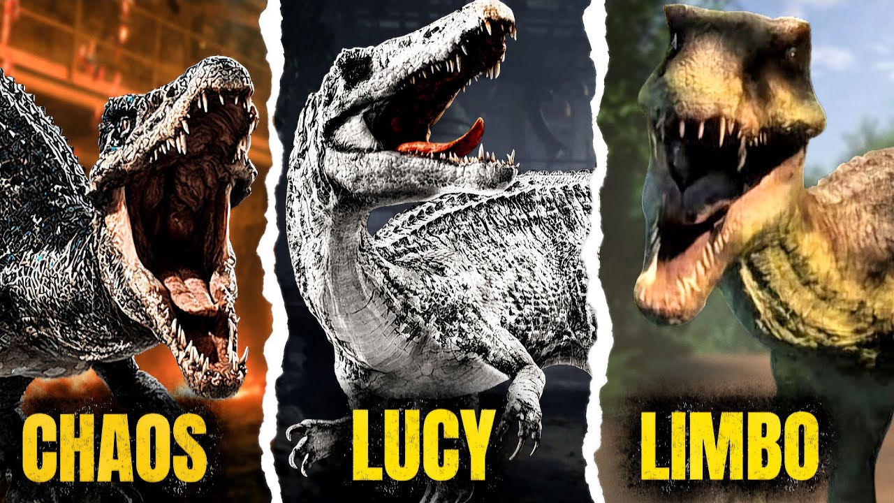 All 5 Baryonyx in Jurasssic World 