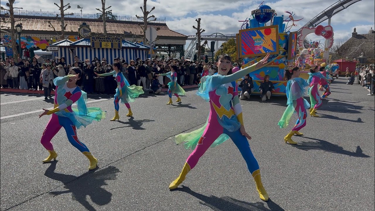 【USJ】NO LIMIT! パレード ～Discover U!!! バージョン〜先頭フロート　2026/3/14 14:00（4K HDR 60fps）