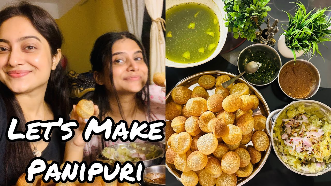 Let’s make Panipuri , Vlog By Rupankrita Alankrita