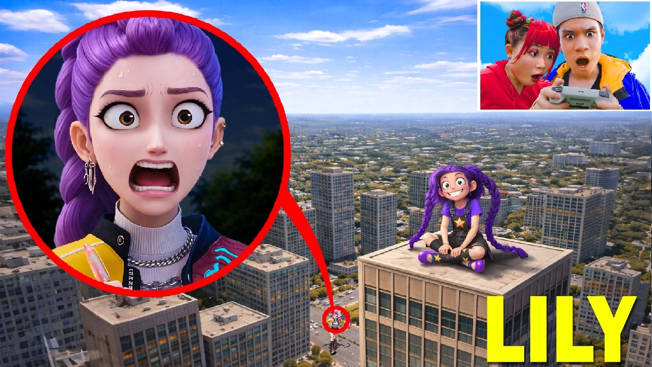 ПОПАЛА НА ДРОНА: РУМИ ХАНТРИКС НАШЛА ЛИЛИ ЛАВБРЕЙДС В 3 ЧАСА НОЧИ?! (Poppy Playtime, глава 5)